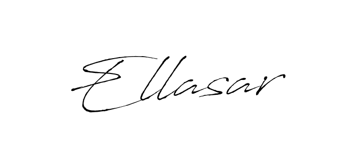 Make a beautiful signature design for name Ellasar. With this signature (Antro_Vectra) style, you can create a handwritten signature for free. Ellasar signature style 6 images and pictures png