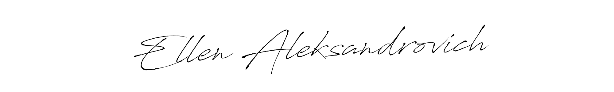 Once you've used our free online signature maker to create your best signature Antro_Vectra style, it's time to enjoy all of the benefits that Ellen Aleksandrovich name signing documents. Ellen Aleksandrovich signature style 6 images and pictures png