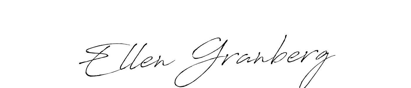 Once you've used our free online signature maker to create your best signature Antro_Vectra style, it's time to enjoy all of the benefits that Ellen Granberg name signing documents. Ellen Granberg signature style 6 images and pictures png