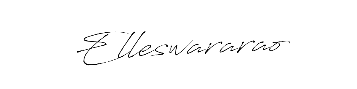 Elleswararao stylish signature style. Best Handwritten Sign (Antro_Vectra) for my name. Handwritten Signature Collection Ideas for my name Elleswararao. Elleswararao signature style 6 images and pictures png
