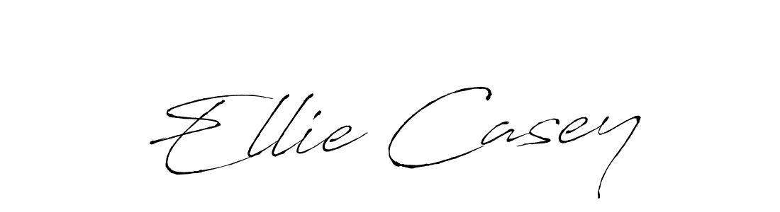 Design your own signature with our free online signature maker. With this signature software, you can create a handwritten (Antro_Vectra) signature for name Ellie Casey. Ellie Casey signature style 6 images and pictures png