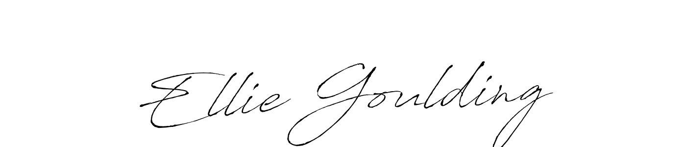 Design your own signature with our free online signature maker. With this signature software, you can create a handwritten (Antro_Vectra) signature for name Ellie Goulding. Ellie Goulding signature style 6 images and pictures png