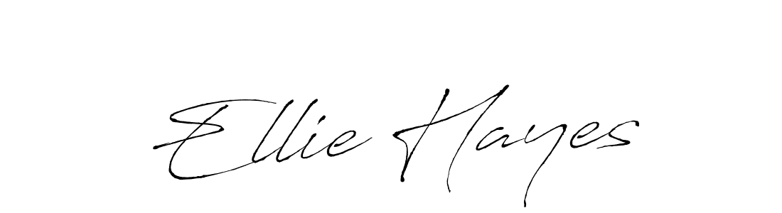 Create a beautiful signature design for name Ellie Hayes. With this signature (Antro_Vectra) fonts, you can make a handwritten signature for free. Ellie Hayes signature style 6 images and pictures png