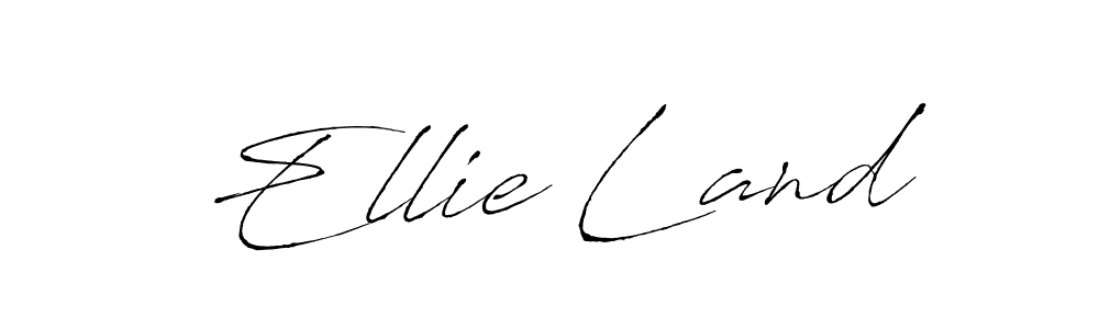 How to make Ellie Land signature? Antro_Vectra is a professional autograph style. Create handwritten signature for Ellie Land name. Ellie Land signature style 6 images and pictures png