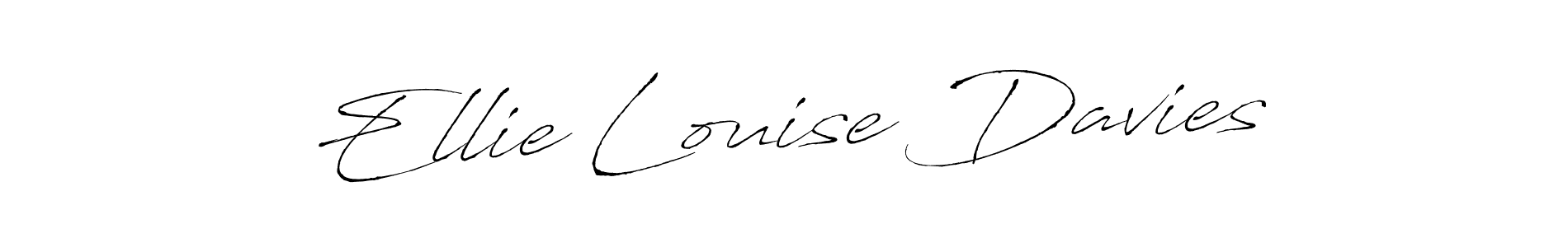 Ellie Louise Davies stylish signature style. Best Handwritten Sign (Antro_Vectra) for my name. Handwritten Signature Collection Ideas for my name Ellie Louise Davies. Ellie Louise Davies signature style 6 images and pictures png