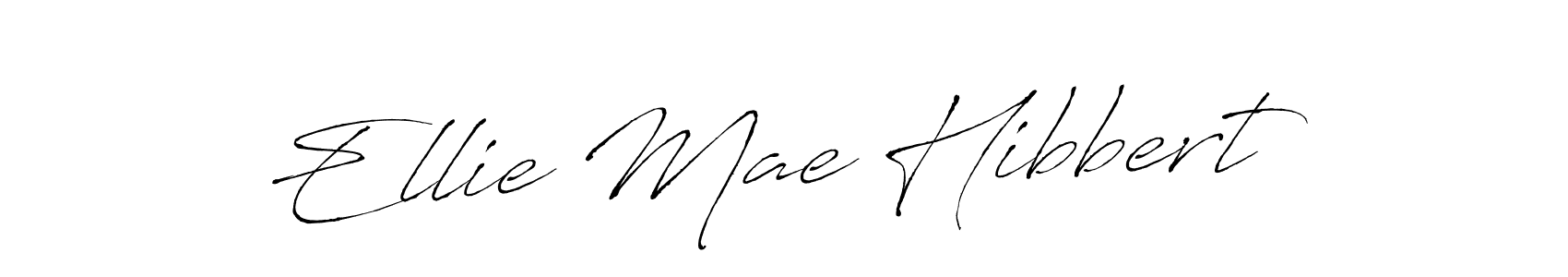Make a beautiful signature design for name Ellie Mae Hibbert. With this signature (Antro_Vectra) style, you can create a handwritten signature for free. Ellie Mae Hibbert signature style 6 images and pictures png
