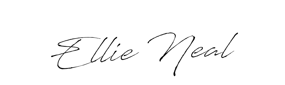 Make a beautiful signature design for name Ellie Neal. Use this online signature maker to create a handwritten signature for free. Ellie Neal signature style 6 images and pictures png