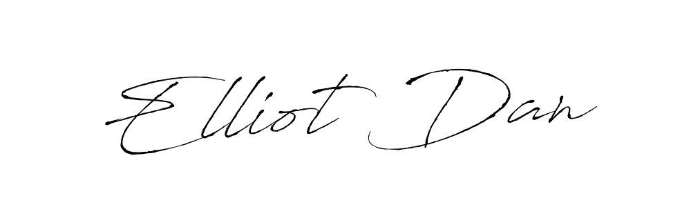 Here are the top 10 professional signature styles for the name Elliot Dan. These are the best autograph styles you can use for your name. Elliot Dan signature style 6 images and pictures png