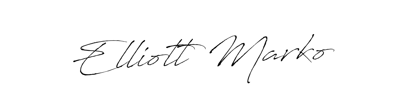 Check out images of Autograph of Elliott Marko name. Actor Elliott Marko Signature Style. Antro_Vectra is a professional sign style online. Elliott Marko signature style 6 images and pictures png