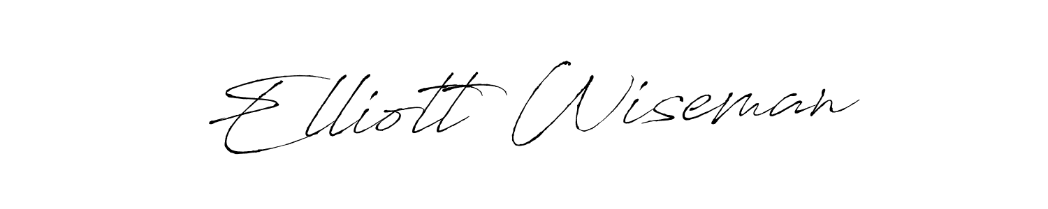 Also we have Elliott Wiseman name is the best signature style. Create professional handwritten signature collection using Antro_Vectra autograph style. Elliott Wiseman signature style 6 images and pictures png