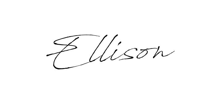 Make a beautiful signature design for name Ellison. Use this online signature maker to create a handwritten signature for free. Ellison signature style 6 images and pictures png