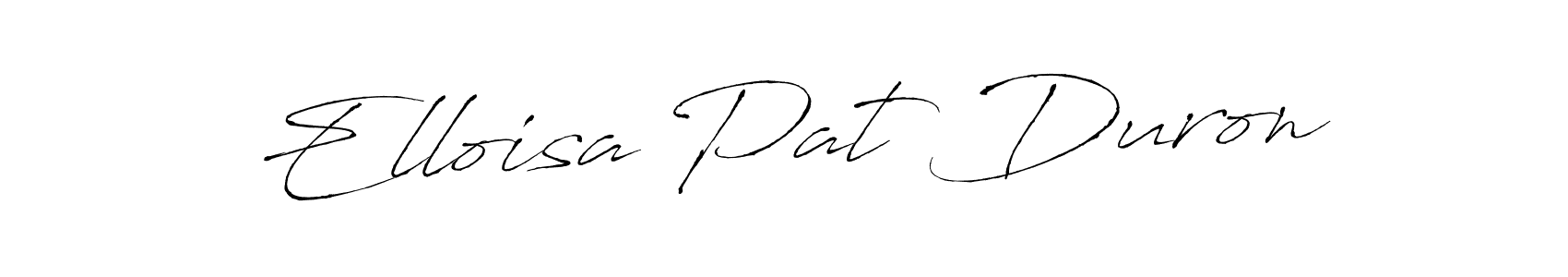 This is the best signature style for the Elloisa Pat Duron name. Also you like these signature font (Antro_Vectra). Mix name signature. Elloisa Pat Duron signature style 6 images and pictures png