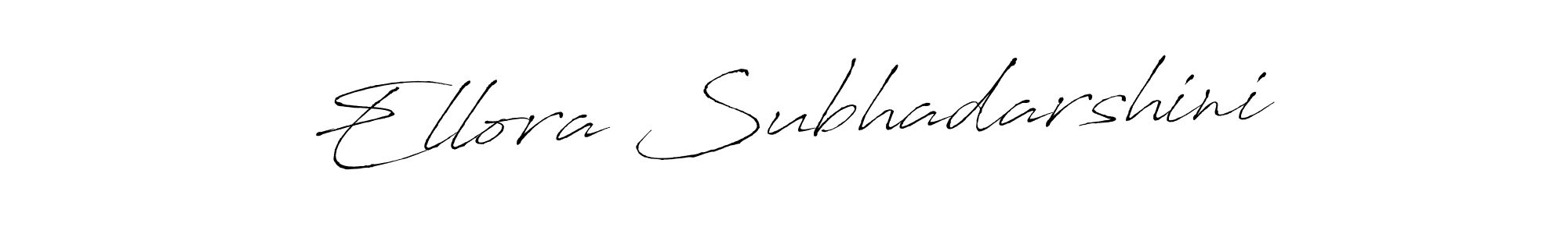 Use a signature maker to create a handwritten signature online. With this signature software, you can design (Antro_Vectra) your own signature for name Ellora Subhadarshini. Ellora Subhadarshini signature style 6 images and pictures png
