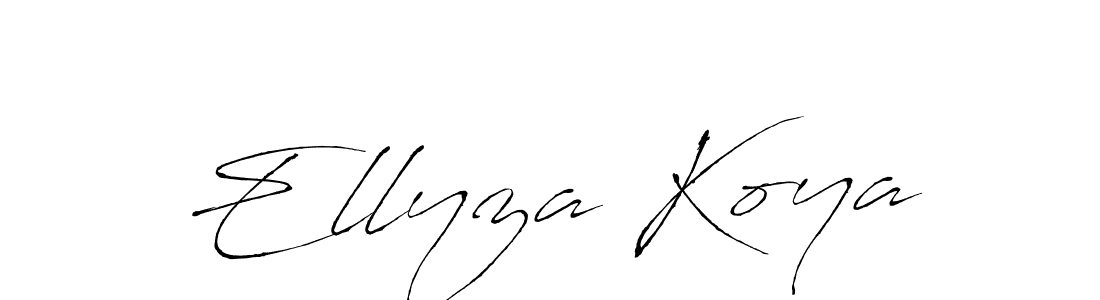 if you are searching for the best signature style for your name Ellyza Koya. so please give up your signature search. here we have designed multiple signature styles  using Antro_Vectra. Ellyza Koya signature style 6 images and pictures png