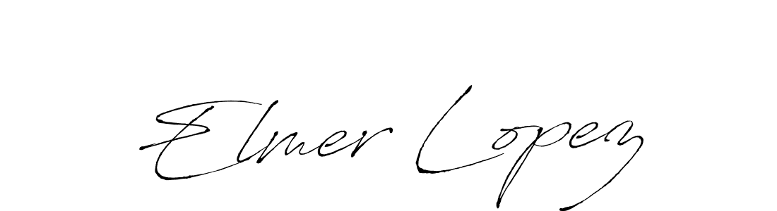 Similarly Antro_Vectra is the best handwritten signature design. Signature creator online .You can use it as an online autograph creator for name Elmer Lopez. Elmer Lopez signature style 6 images and pictures png
