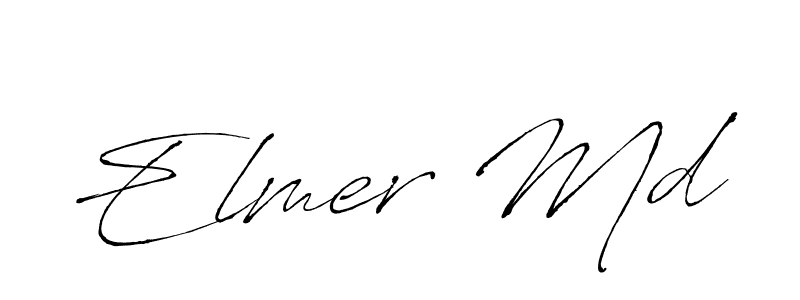 Antro_Vectra is a professional signature style that is perfect for those who want to add a touch of class to their signature. It is also a great choice for those who want to make their signature more unique. Get Elmer Md name to fancy signature for free. Elmer Md signature style 6 images and pictures png