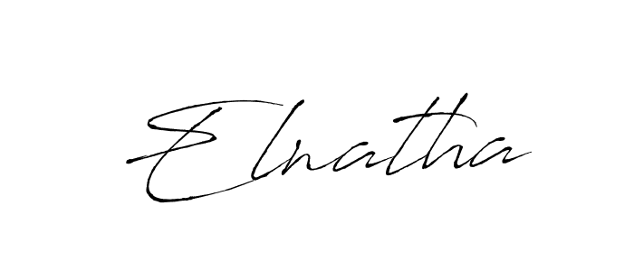 How to make Elnatha name signature. Use Antro_Vectra style for creating short signs online. This is the latest handwritten sign. Elnatha signature style 6 images and pictures png