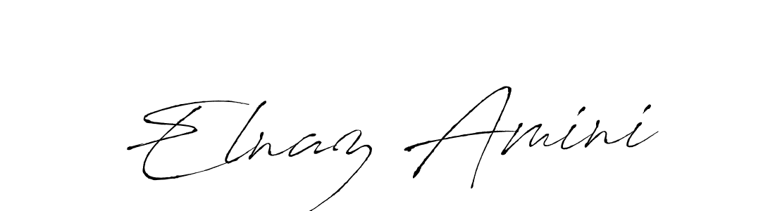 It looks lik you need a new signature style for name Elnaz Amini. Design unique handwritten (Antro_Vectra) signature with our free signature maker in just a few clicks. Elnaz Amini signature style 6 images and pictures png