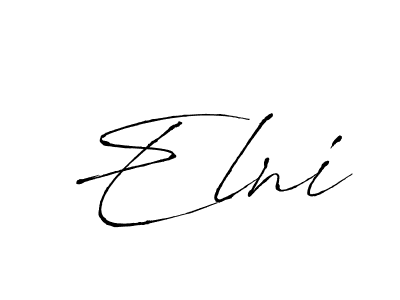 How to Draw Elni signature style? Antro_Vectra is a latest design signature styles for name Elni. Elni signature style 6 images and pictures png