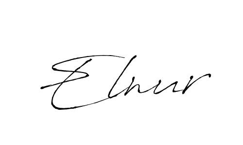 Also we have Elnur name is the best signature style. Create professional handwritten signature collection using Antro_Vectra autograph style. Elnur signature style 6 images and pictures png