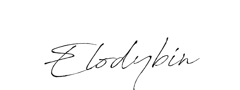 How to make Elodybin signature? Antro_Vectra is a professional autograph style. Create handwritten signature for Elodybin name. Elodybin signature style 6 images and pictures png