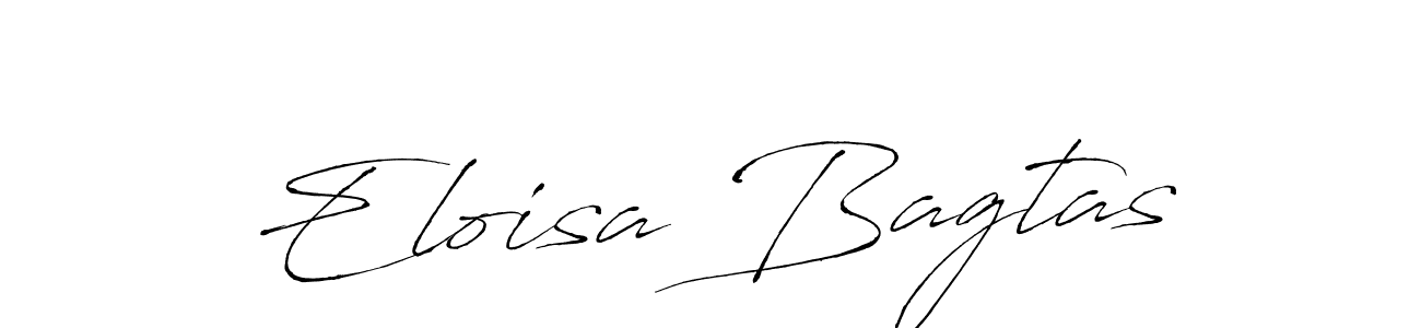 Create a beautiful signature design for name Eloisa Bagtas. With this signature (Antro_Vectra) fonts, you can make a handwritten signature for free. Eloisa Bagtas signature style 6 images and pictures png