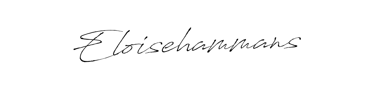 How to make Eloisehammans signature? Antro_Vectra is a professional autograph style. Create handwritten signature for Eloisehammans name. Eloisehammans signature style 6 images and pictures png