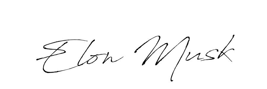 How to make Elon Musk signature? Antro_Vectra is a professional autograph style. Create handwritten signature for Elon Musk name. Elon Musk signature style 6 images and pictures png
