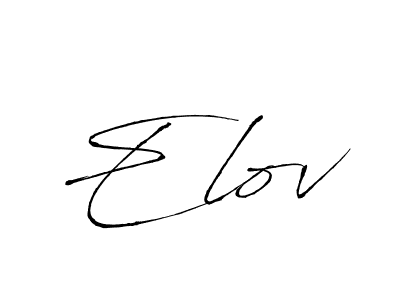 Best and Professional Signature Style for Elov. Antro_Vectra Best Signature Style Collection. Elov signature style 6 images and pictures png