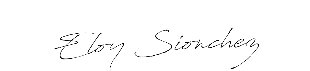 Make a beautiful signature design for name Eloy Sionchez. With this signature (Antro_Vectra) style, you can create a handwritten signature for free. Eloy Sionchez signature style 6 images and pictures png
