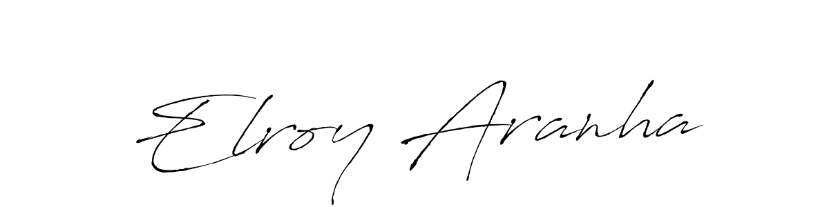 Also You can easily find your signature by using the search form. We will create Elroy Aranha name handwritten signature images for you free of cost using Antro_Vectra sign style. Elroy Aranha signature style 6 images and pictures png