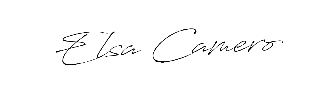 The best way (Antro_Vectra) to make a short signature is to pick only two or three words in your name. The name Elsa Camero include a total of six letters. For converting this name. Elsa Camero signature style 6 images and pictures png
