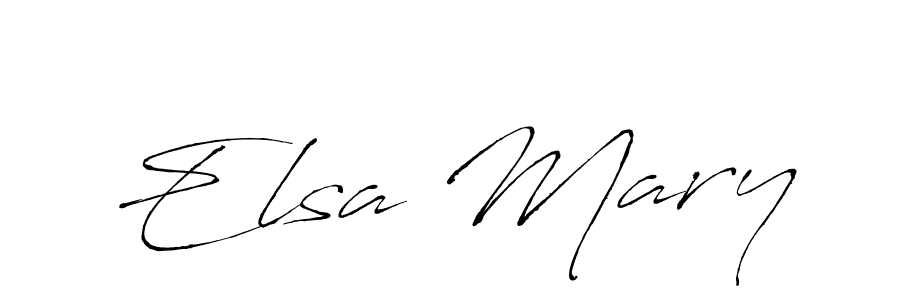 Also we have Elsa Mary name is the best signature style. Create professional handwritten signature collection using Antro_Vectra autograph style. Elsa Mary signature style 6 images and pictures png