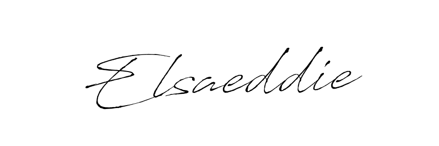 Elsaeddie stylish signature style. Best Handwritten Sign (Antro_Vectra) for my name. Handwritten Signature Collection Ideas for my name Elsaeddie. Elsaeddie signature style 6 images and pictures png