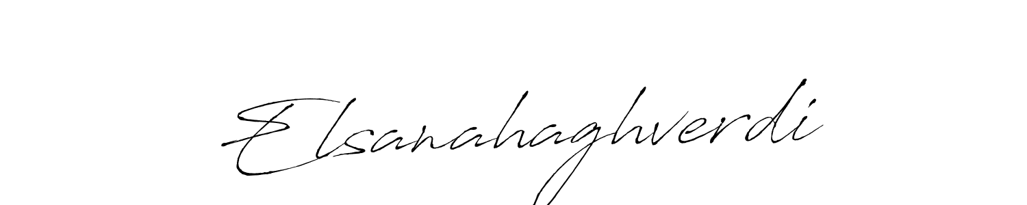 Antro_Vectra is a professional signature style that is perfect for those who want to add a touch of class to their signature. It is also a great choice for those who want to make their signature more unique. Get Elsanahaghverdi name to fancy signature for free. Elsanahaghverdi signature style 6 images and pictures png