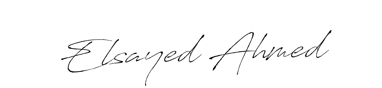 if you are searching for the best signature style for your name Elsayed Ahmed. so please give up your signature search. here we have designed multiple signature styles  using Antro_Vectra. Elsayed Ahmed signature style 6 images and pictures png
