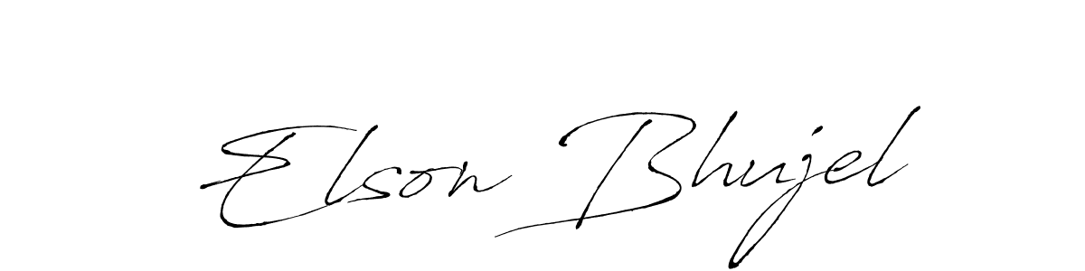 Here are the top 10 professional signature styles for the name Elson Bhujel. These are the best autograph styles you can use for your name. Elson Bhujel signature style 6 images and pictures png