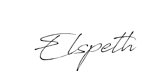 Elspeth stylish signature style. Best Handwritten Sign (Antro_Vectra) for my name. Handwritten Signature Collection Ideas for my name Elspeth. Elspeth signature style 6 images and pictures png