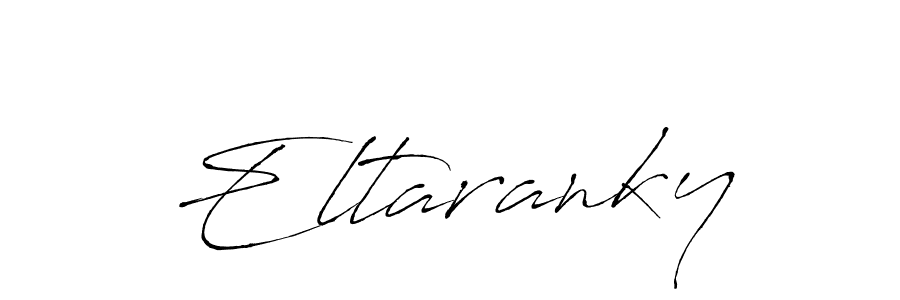 Use a signature maker to create a handwritten signature online. With this signature software, you can design (Antro_Vectra) your own signature for name Eltaranky. Eltaranky signature style 6 images and pictures png