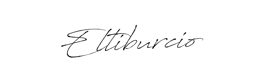 Create a beautiful signature design for name Eltiburcio. With this signature (Antro_Vectra) fonts, you can make a handwritten signature for free. Eltiburcio signature style 6 images and pictures png