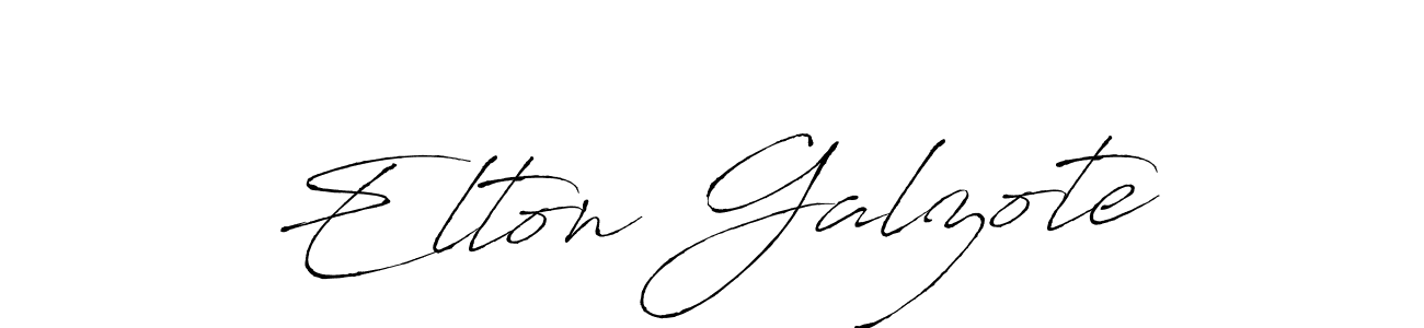 How to make Elton Galzote name signature. Use Antro_Vectra style for creating short signs online. This is the latest handwritten sign. Elton Galzote signature style 6 images and pictures png