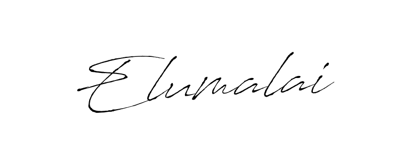 How to Draw Elumalai signature style? Antro_Vectra is a latest design signature styles for name Elumalai. Elumalai signature style 6 images and pictures png