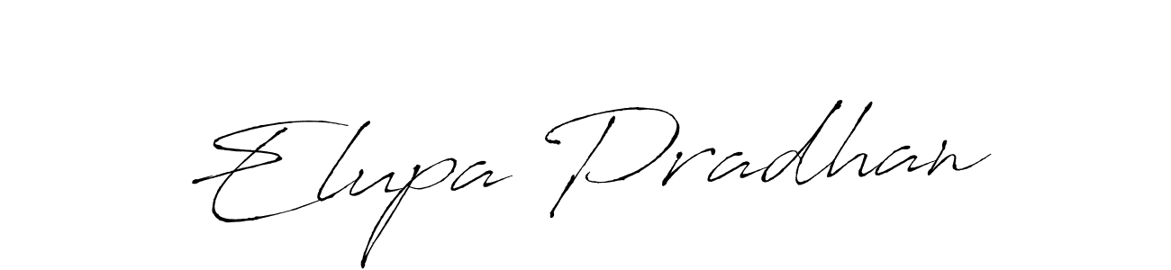 Antro_Vectra is a professional signature style that is perfect for those who want to add a touch of class to their signature. It is also a great choice for those who want to make their signature more unique. Get Elupa Pradhan name to fancy signature for free. Elupa Pradhan signature style 6 images and pictures png