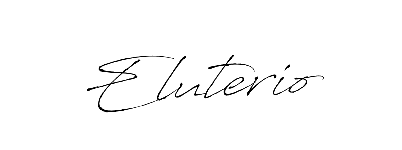 The best way (Antro_Vectra) to make a short signature is to pick only two or three words in your name. The name Eluterio include a total of six letters. For converting this name. Eluterio signature style 6 images and pictures png