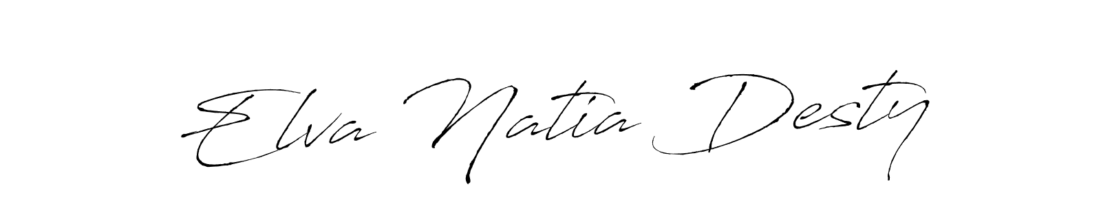 This is the best signature style for the Elva Natia Desty name. Also you like these signature font (Antro_Vectra). Mix name signature. Elva Natia Desty signature style 6 images and pictures png