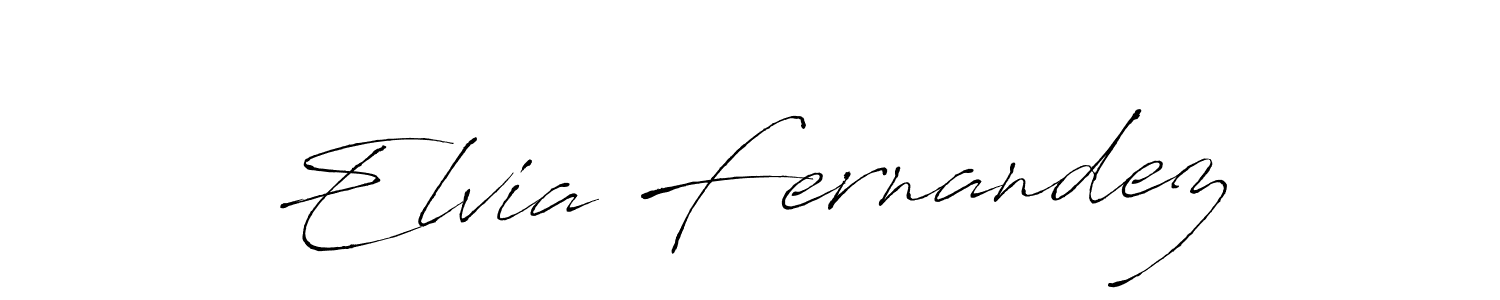 Also we have Elvia Fernandez name is the best signature style. Create professional handwritten signature collection using Antro_Vectra autograph style. Elvia Fernandez signature style 6 images and pictures png