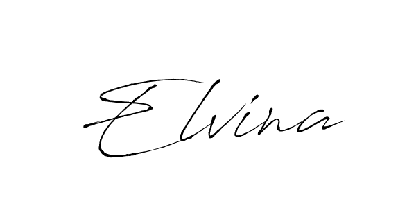 How to make Elvina signature? Antro_Vectra is a professional autograph style. Create handwritten signature for Elvina name. Elvina signature style 6 images and pictures png