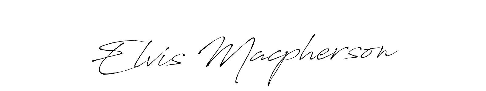 Use a signature maker to create a handwritten signature online. With this signature software, you can design (Antro_Vectra) your own signature for name Elvis Macpherson. Elvis Macpherson signature style 6 images and pictures png