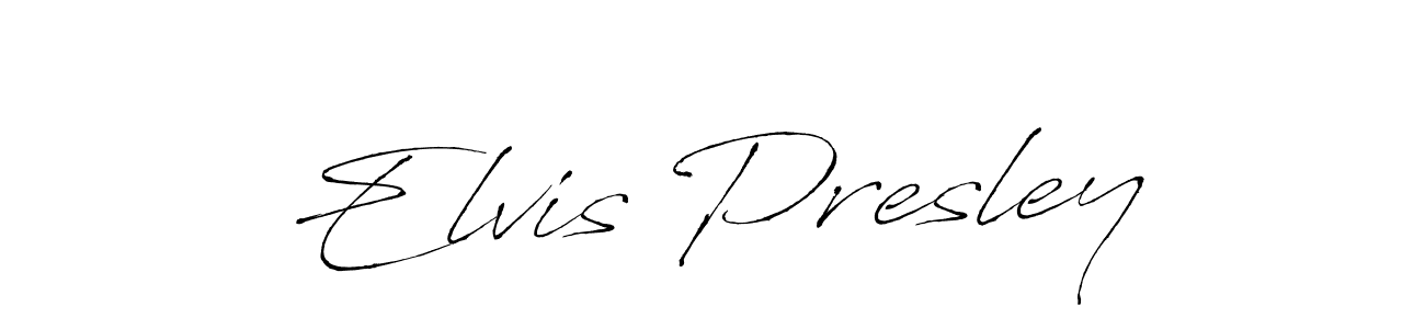 Elvis Presley stylish signature style. Best Handwritten Sign (Antro_Vectra) for my name. Handwritten Signature Collection Ideas for my name Elvis Presley. Elvis Presley signature style 6 images and pictures png