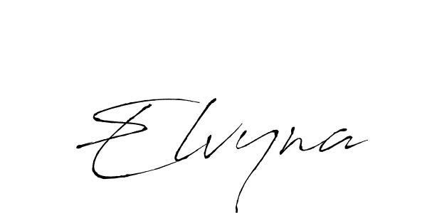 You should practise on your own different ways (Antro_Vectra) to write your name (Elvyna) in signature. don't let someone else do it for you. Elvyna signature style 6 images and pictures png
